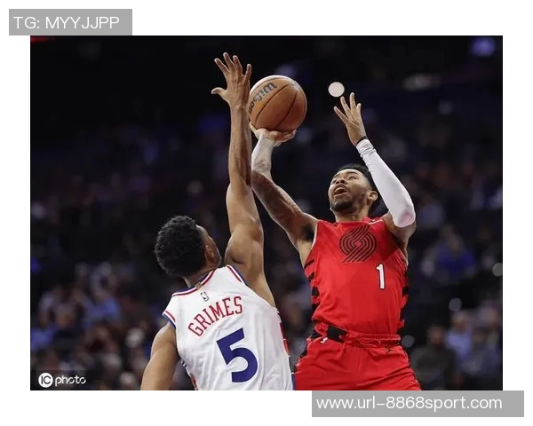 安芬尼西蒙斯半场表现惊艳8中6三分5中3独揽16分助球队领先